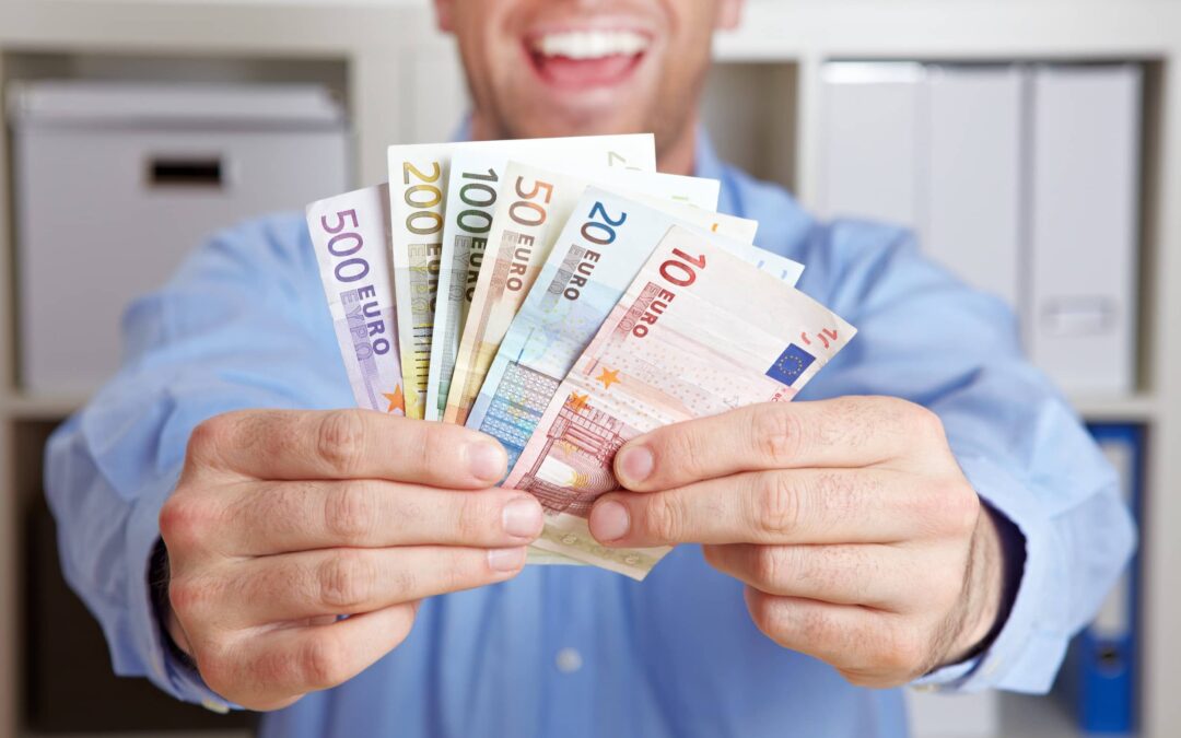 Increase your savings to 1500 Euros per year